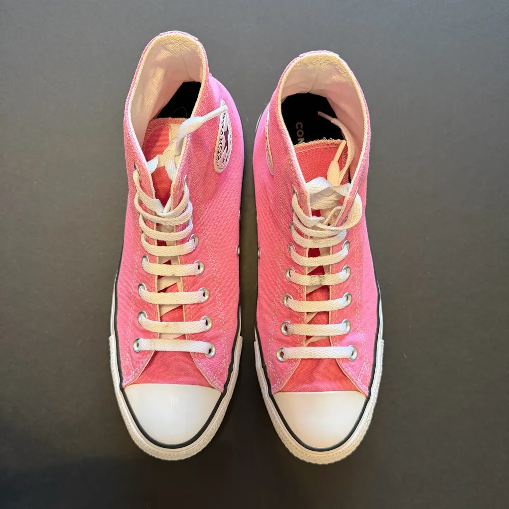Converse All Star Chucks hightops Bubblegum Pink, Unisex Pink Size 10.5 - Image 7
