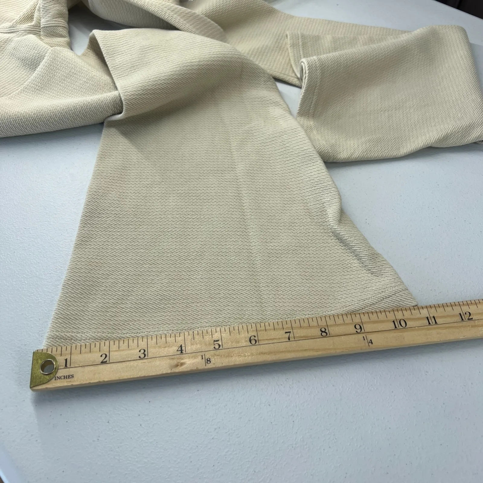 Offline By Aerie Leggings Womens Small Beige Cotton Bootcut Leg Yoga Mid Rise - Image 10