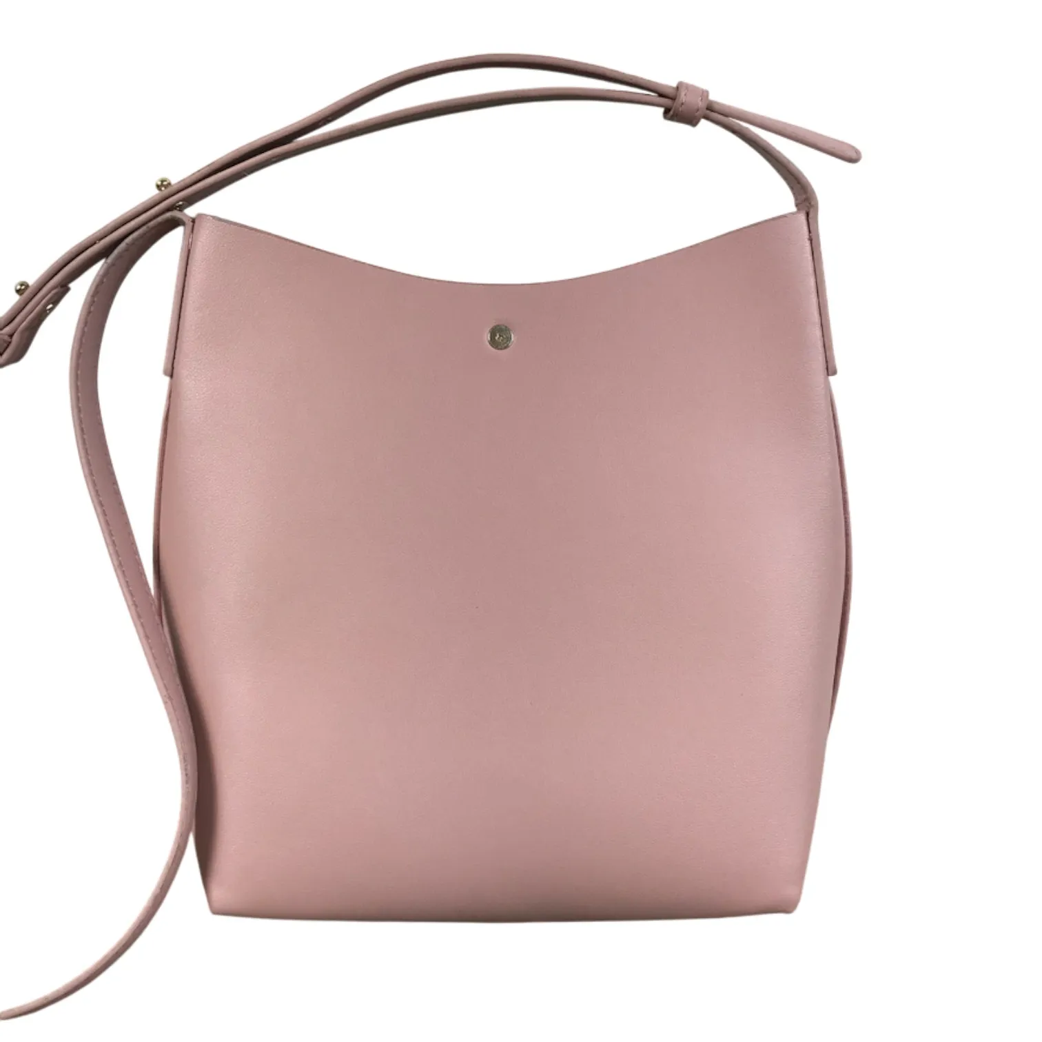 SAMARA Medium Shoulder Crossbody Bag In Peony Pink Classic Feminine Preppy Fairy - Image 2