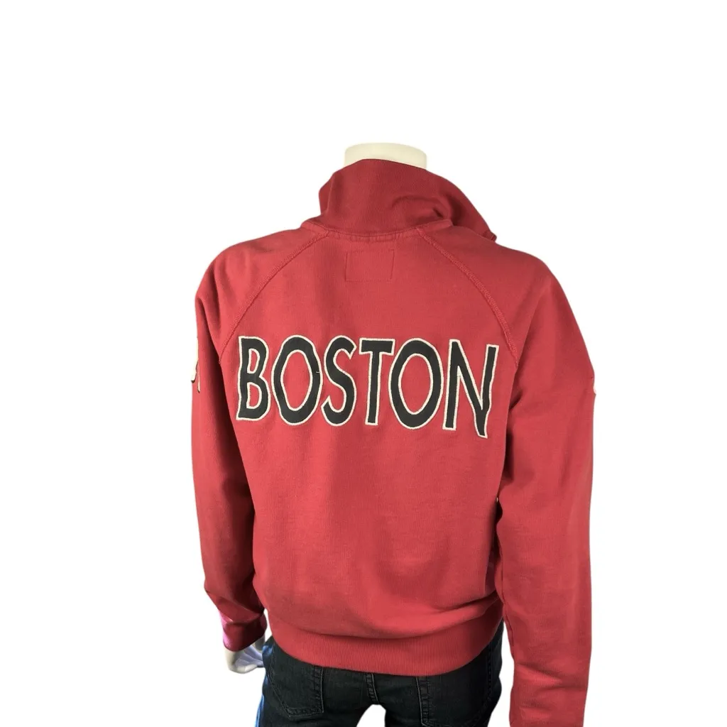 Boston Red Sox 2001 Vintage Zip Up Sweatshirt - Image 6
