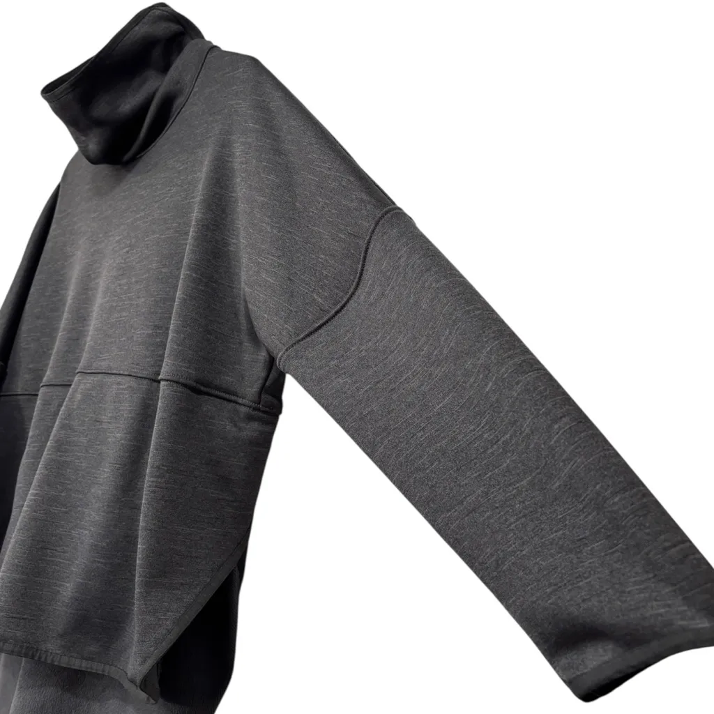 The north face gray Oversized Pullover sweater Tunic size M/L women’s - Image 3