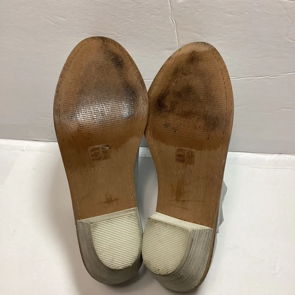 Kelsi Dagger kenmare silver leather bootie’s - Image 8