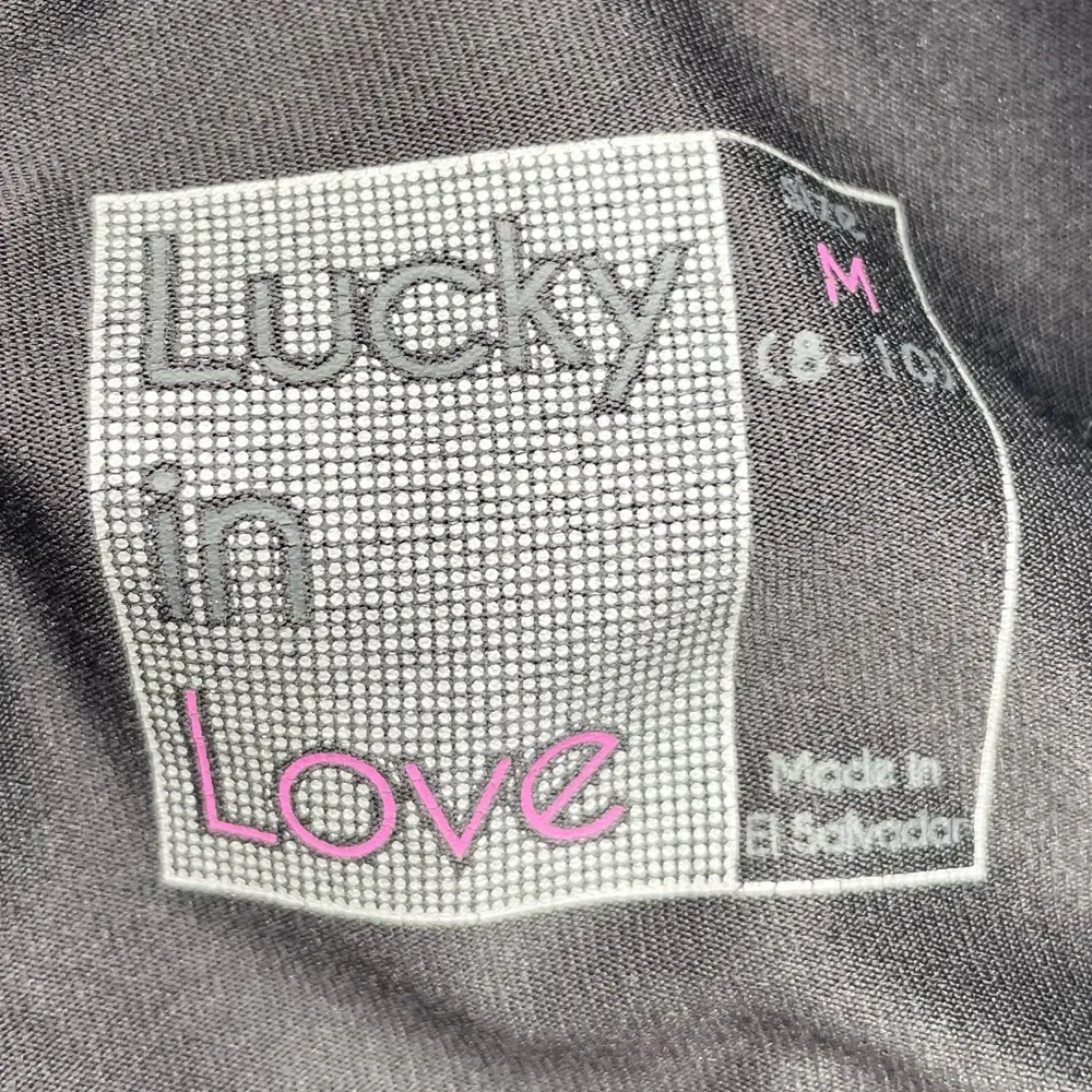Lucky in Love Square Pleated Athletic Skort Fits Size Small * Altered Taken In Black - Image 5