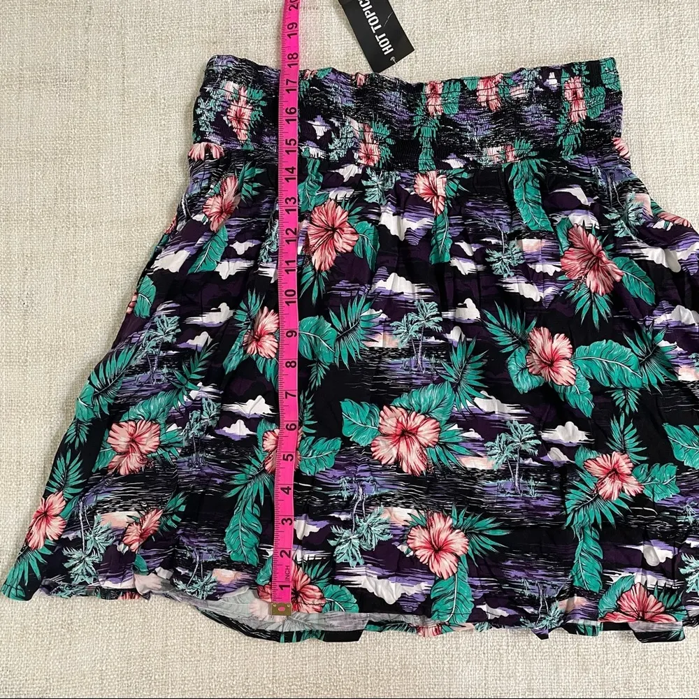 Hot Topic Tropical Print Skirt - Image 8