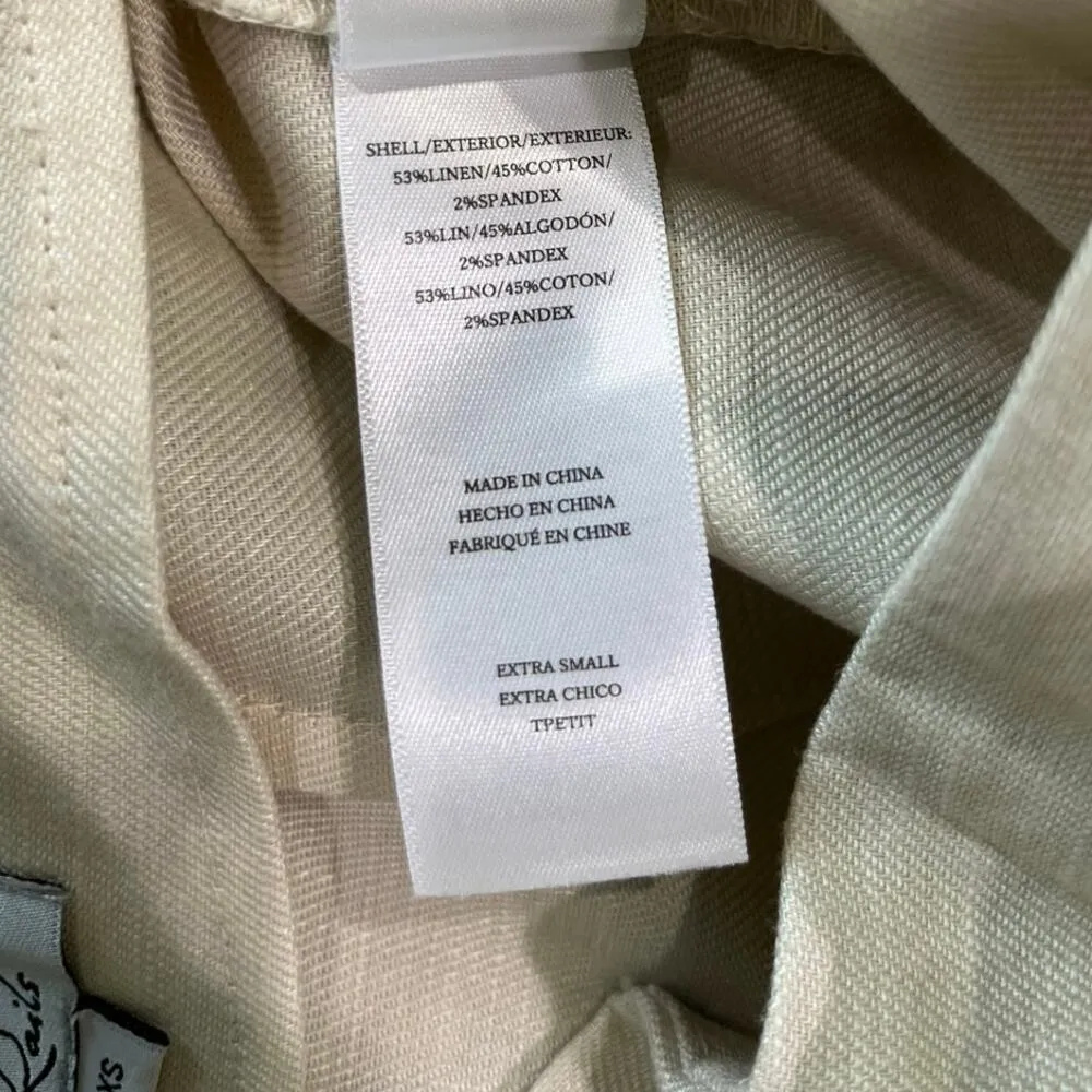 Rails Cressida Side-Tie Linen Blend Midi Skirt Sz XS - Image 6