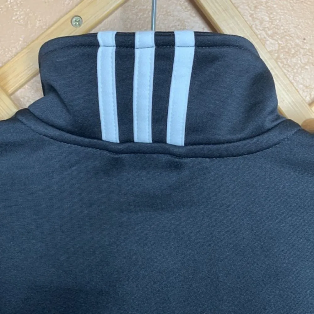 Adidas  Black 1/4 Zip Long Sleeve Pullover Size Small - Image 14