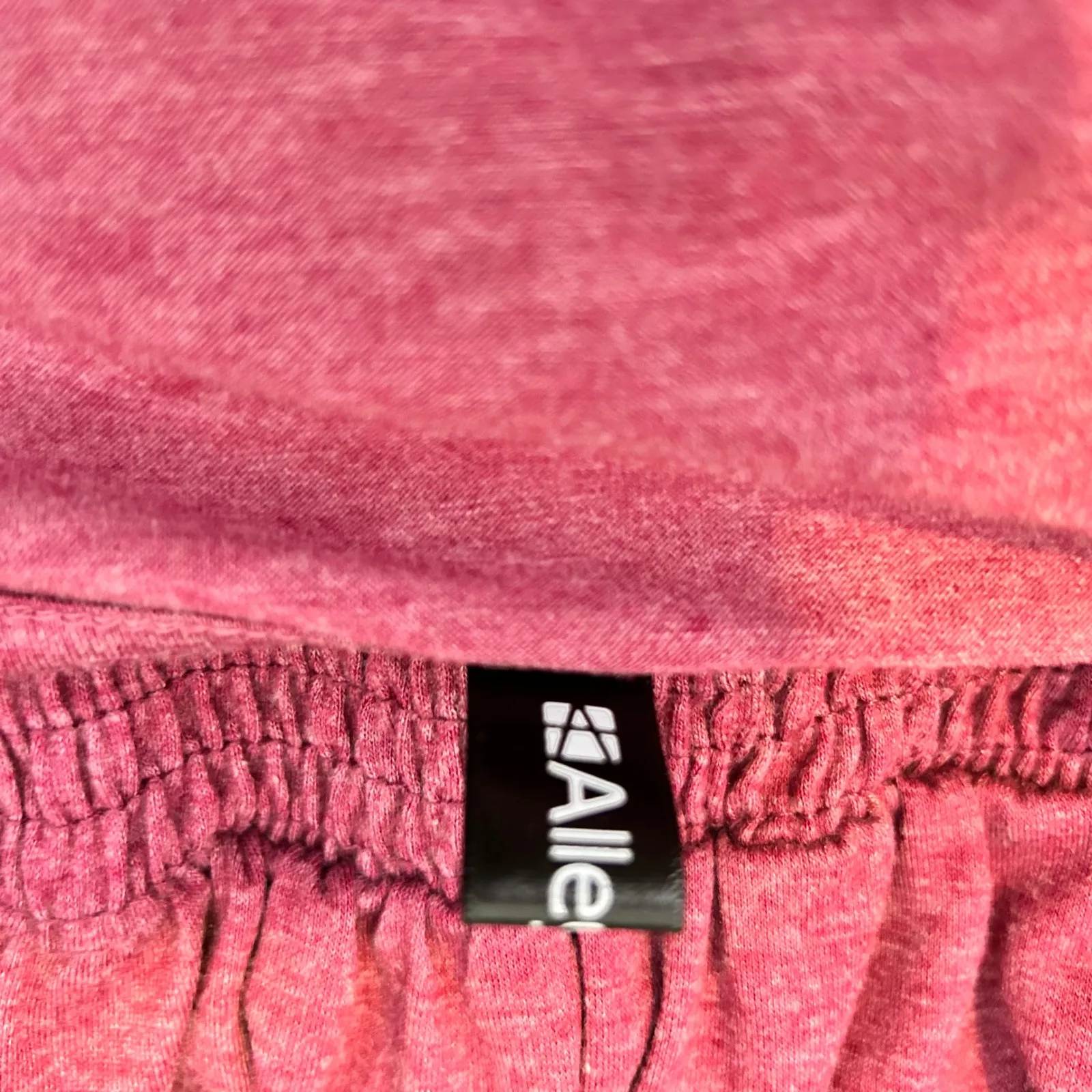 Allegra K V Neck Button Front Ruffle Sleeve Midi Dress Fuchsia XL Purple - Image 7