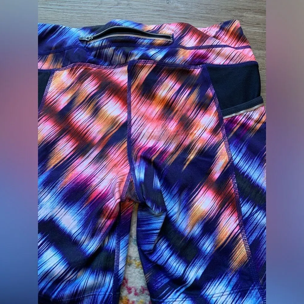 Athleta Biker Shorts Compression Shorts Workout Booty Shorts Multi Color Size S - Image 7