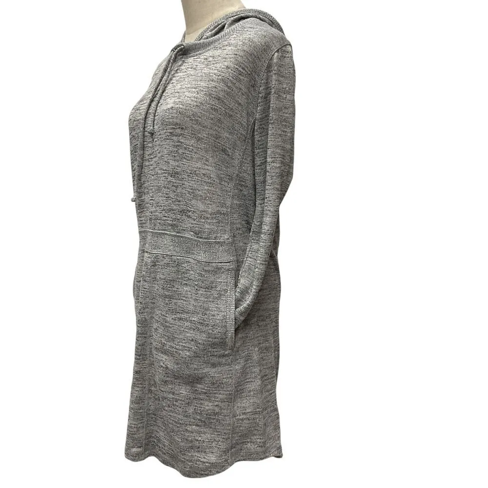 90 Degrees by Reflex Women's Hoodie Sweater Dress‎ Gray Size M Pockets Size M - Image 3