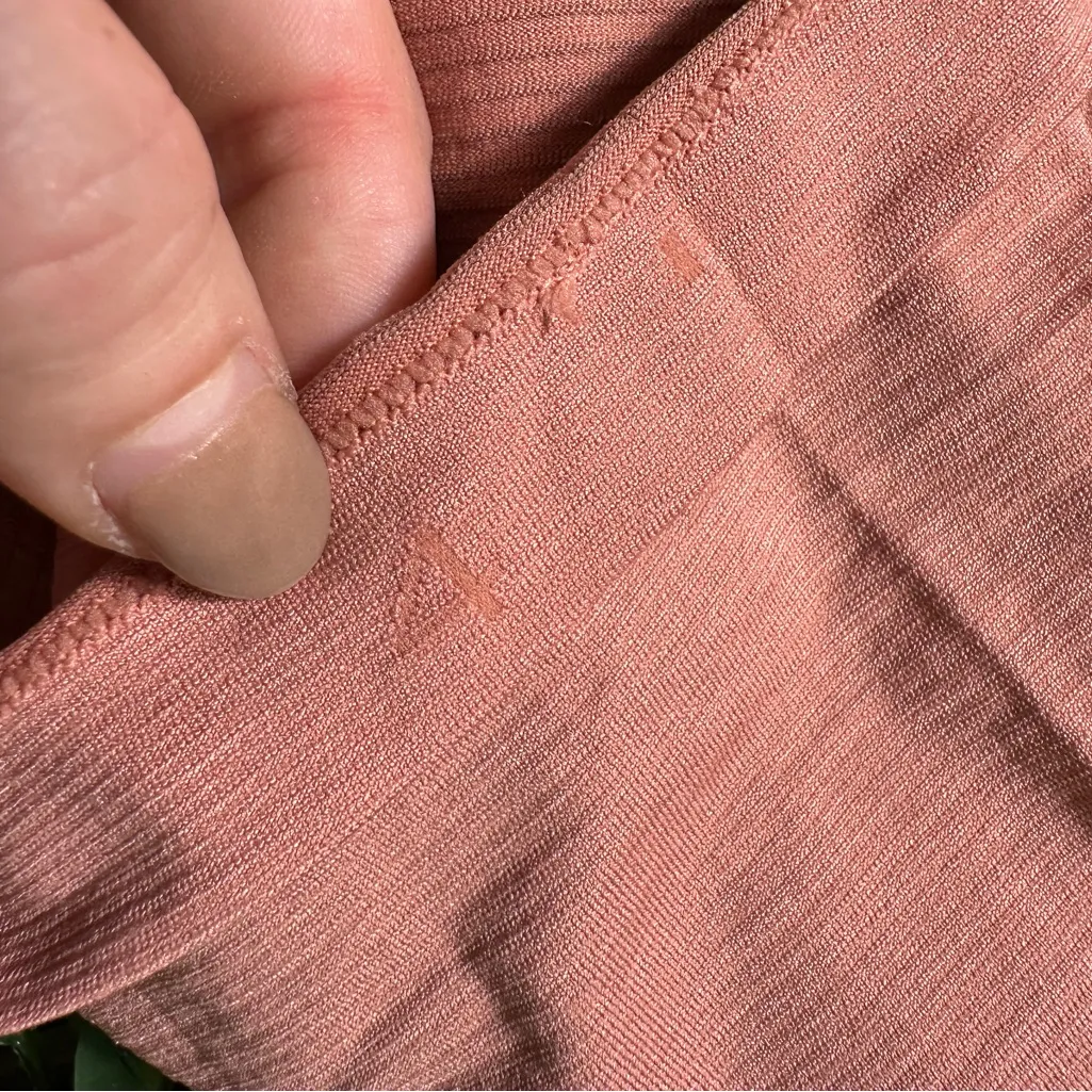 Lululemon Swiftly Tech Orange Short Sleeve Workout Top Size 4 - Image 4