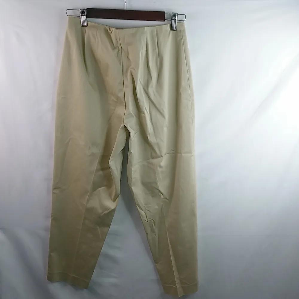 Talbots Stretch 10 28x27 Chinos Crop Pants - Image 5