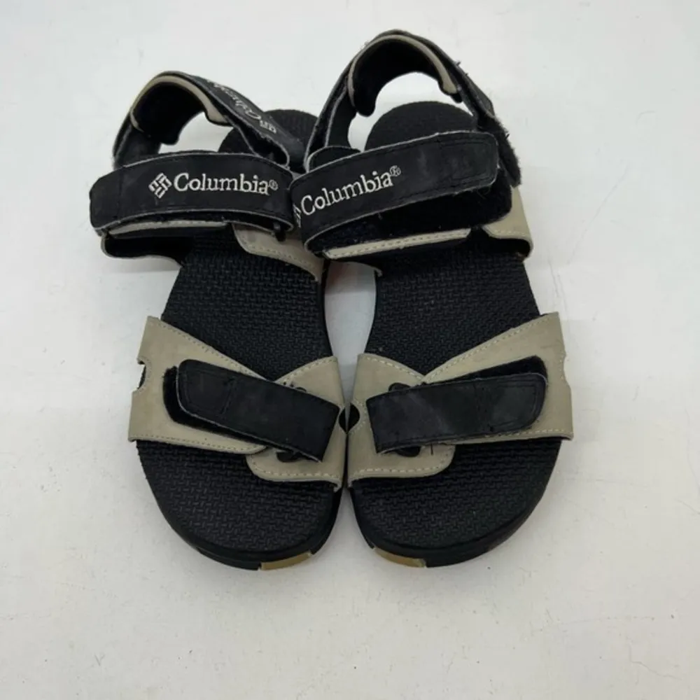 Columbia black hook & loop open toe sports sandals adjustable straps women sz 6 - Image 9