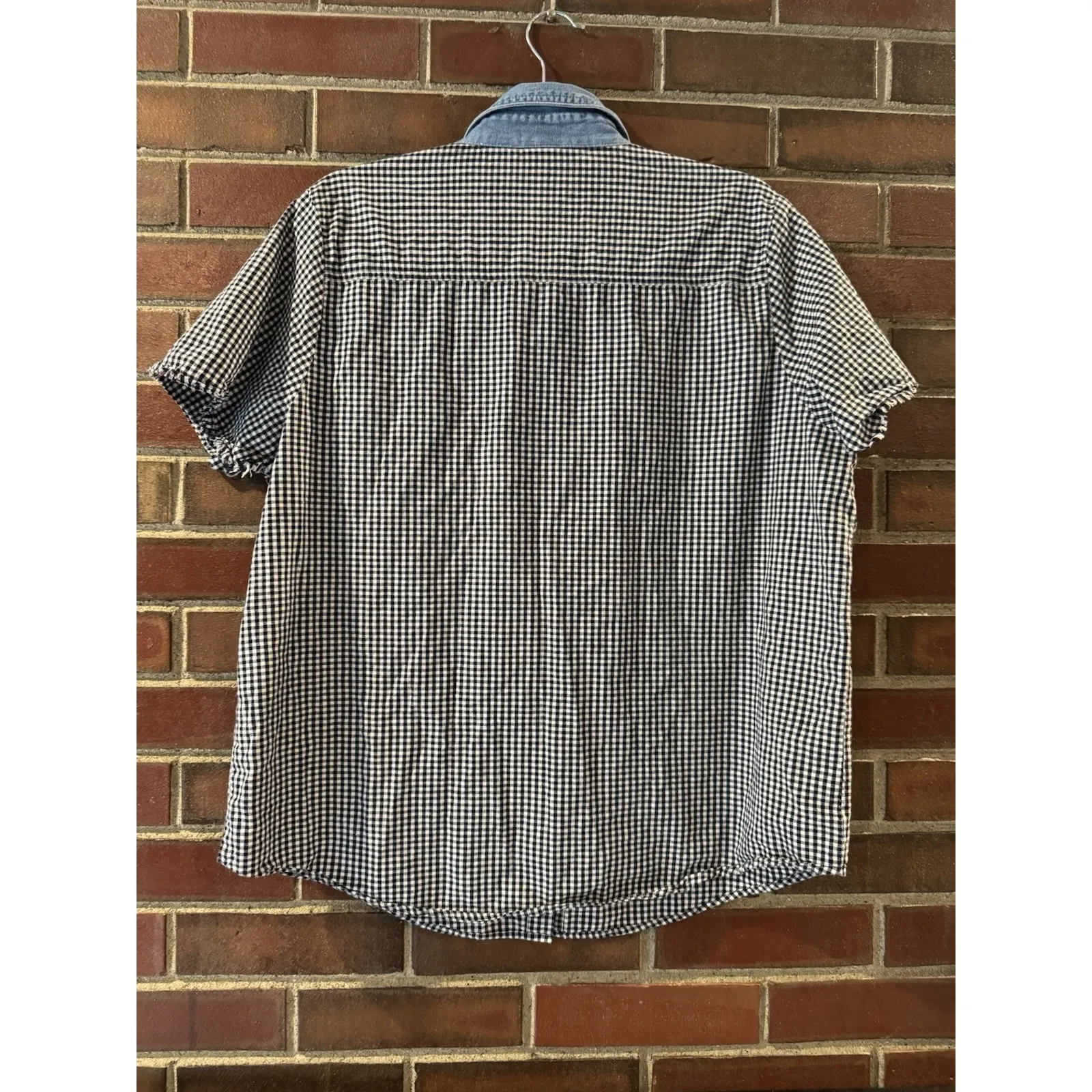 Vintage 2000 Looney Tunes Tweety Bird Gingham Shirt‎ Women's 14W/16W Size 12 - Image 6