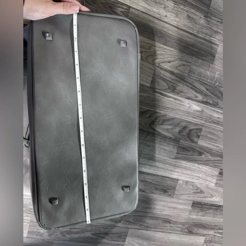 Beis the Mini Weekender Convertible Bag Grey - Image 5