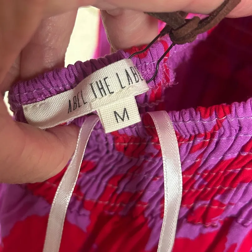 Anthropologie Abel The Label Charlotte Floral Maxi Dress size M NWT - Image 6