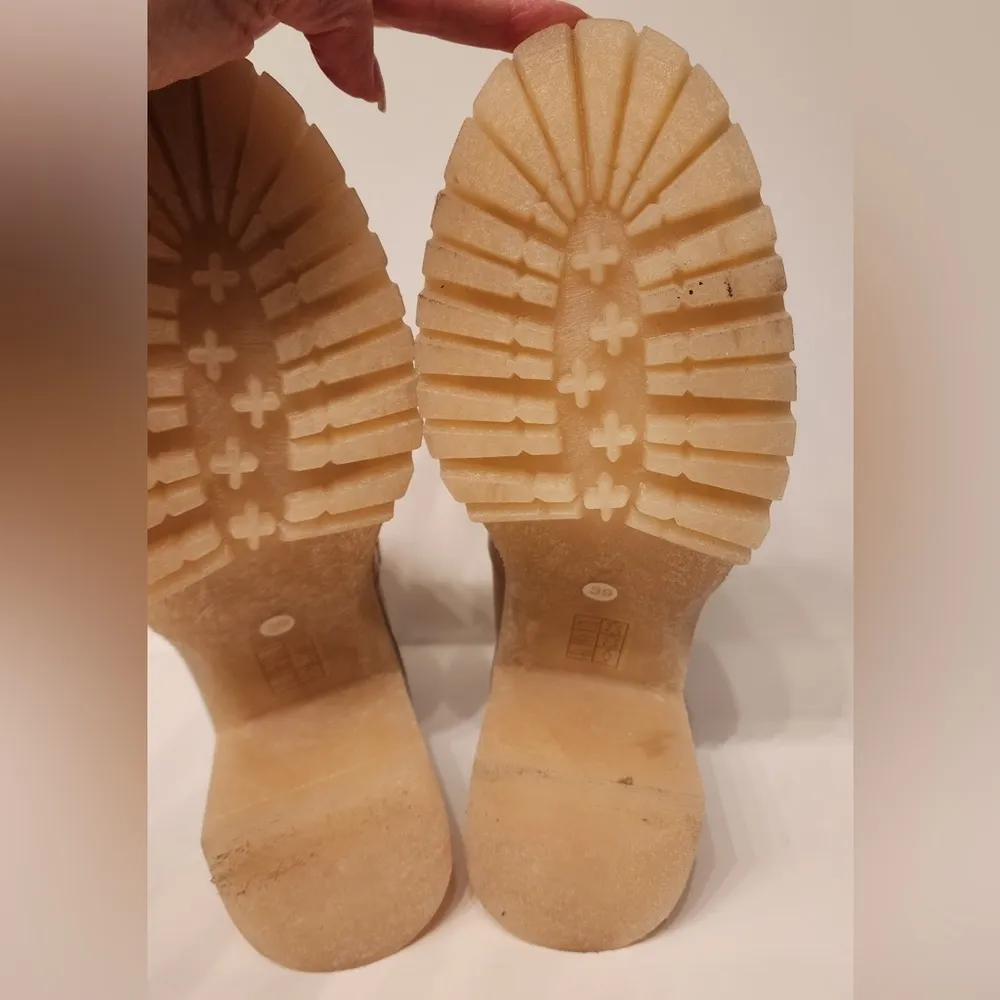 Free People Jesse Women's Cutout Boots In Ivory Size 8.5/39 - Image 10