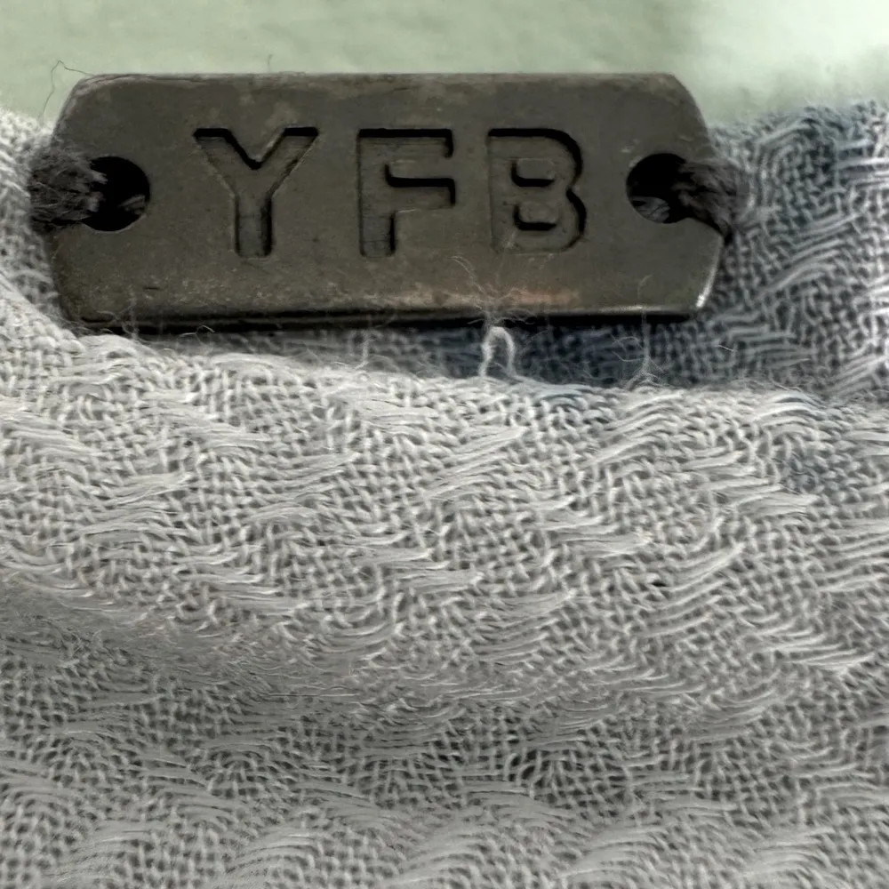 Young Fabulous & Broke tie dye top small blue white pullover top - Image 8