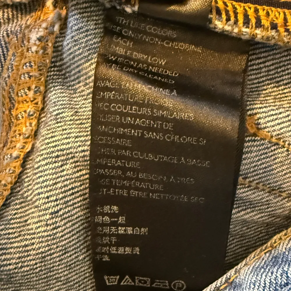 We The Free High Rise Distressed Jeans Button Fly Women’s Size 25 - Image 8