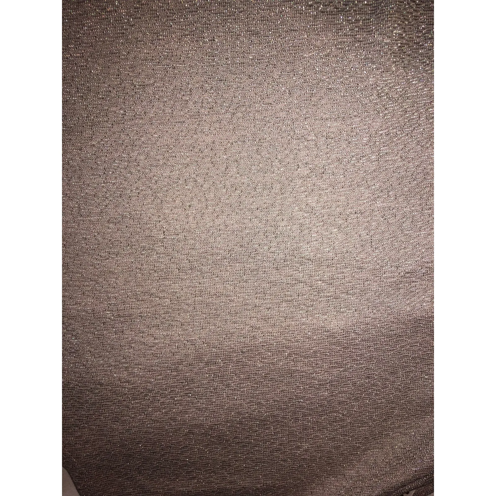 Michael Stars One Size Gray Silver Sparkle Stretch One Shoulder Top Knit OS - Image 8