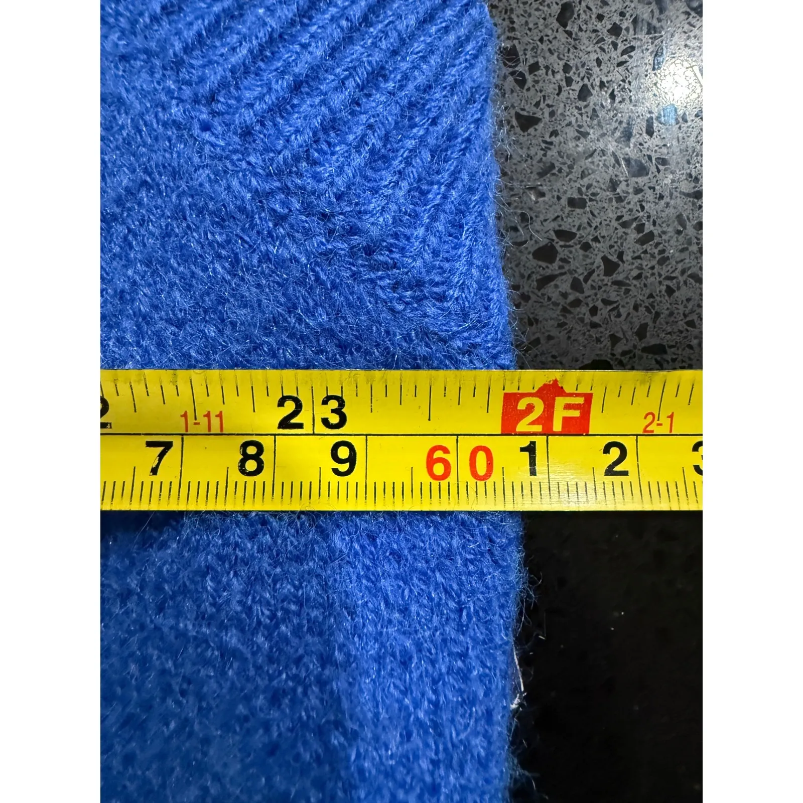 Cider Knit Sweater Vest Blue Sleeveless Smiley Face Cozy Wool Alpaca Blend - Image 6