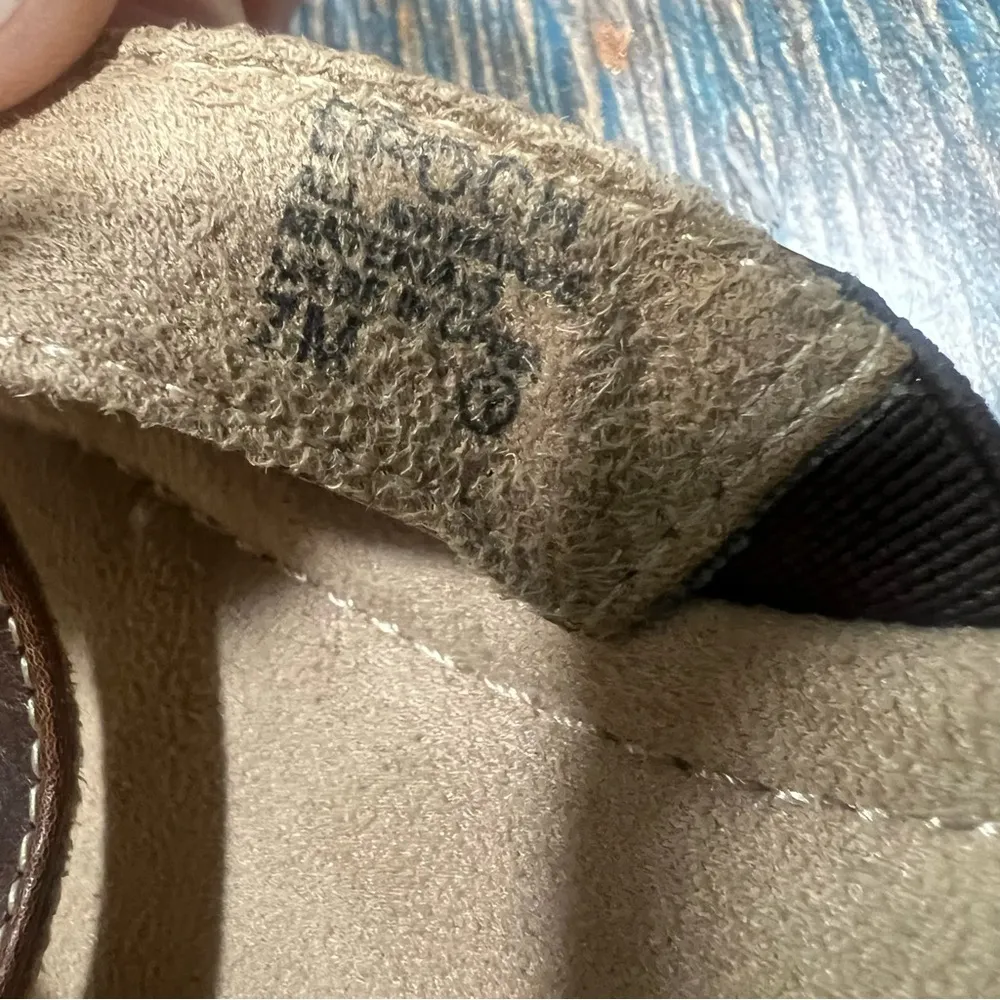 VTG Mudd Epoch Brown Sandals Cross-Strap platform size  7 Y2K 2000s chunky - Image 7