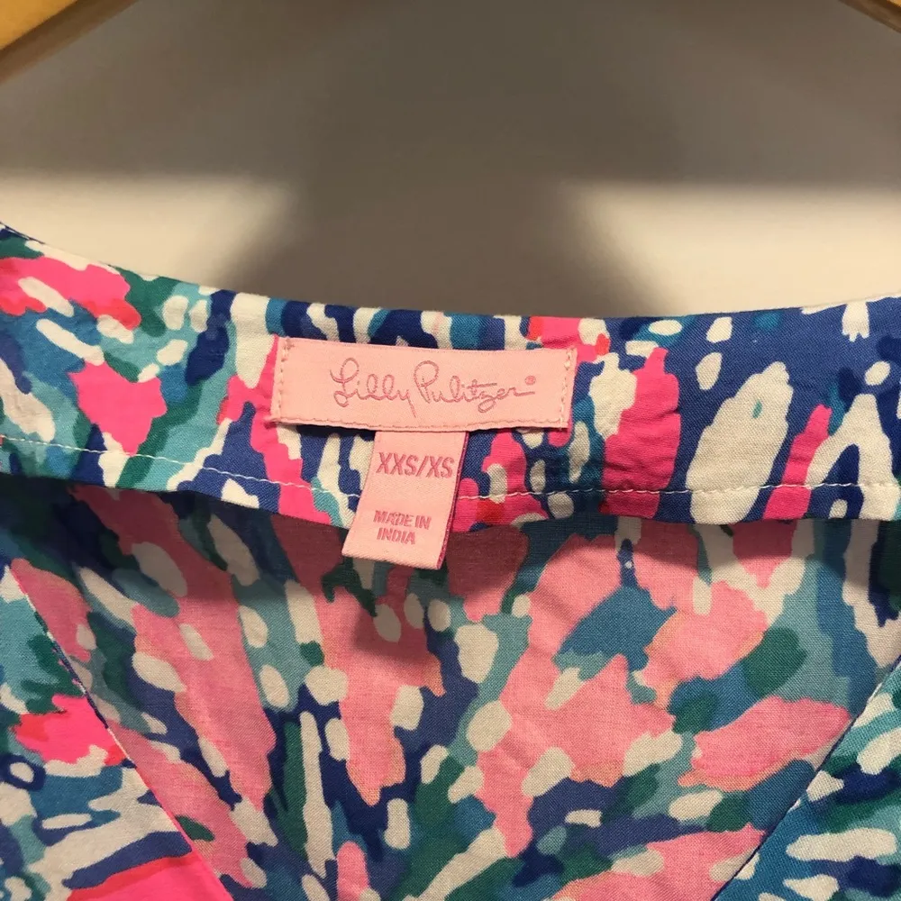Lilly Pulitzer catamaran top xxs/xs - Image 3