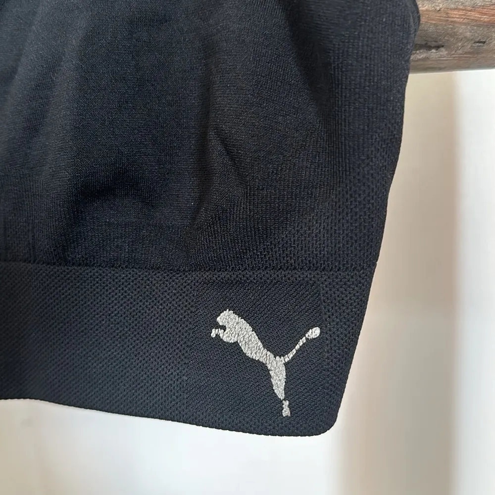 Women’s Seamless Convertible Sports Bra, Size S - Black - Image 4