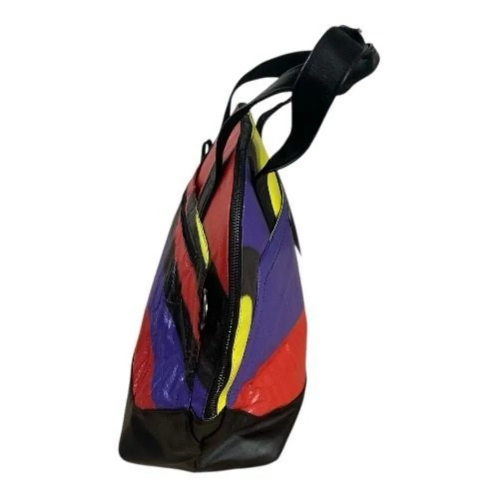 RAREFORM Crossbody Maya Tote Red Purple Black Travel Bag Water - Image 4