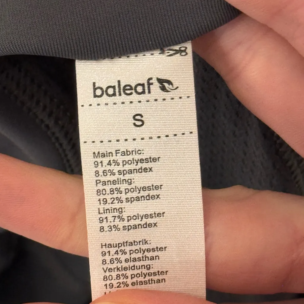 Baleaf Dark Gray Pleated Mini Skirt - Image 5