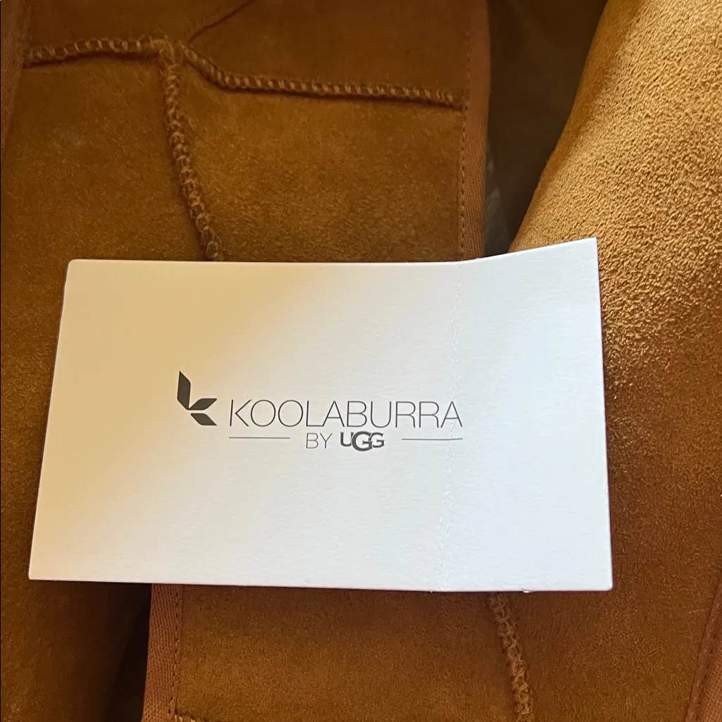 UGG Koolaburra Tan Suede Boots Booties Size 8 NEW! - Image 8