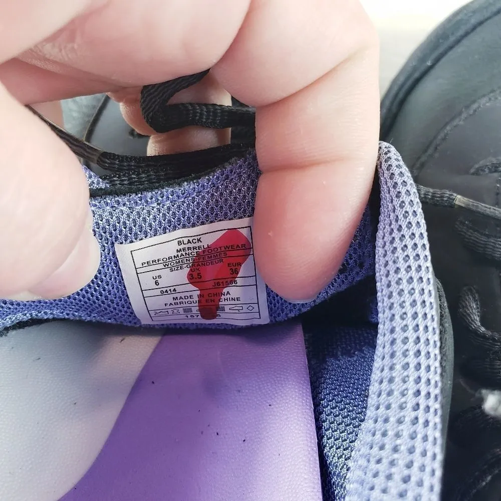 Merrell  Enlighten Shine Leather Lace Up Shoes - Image 9