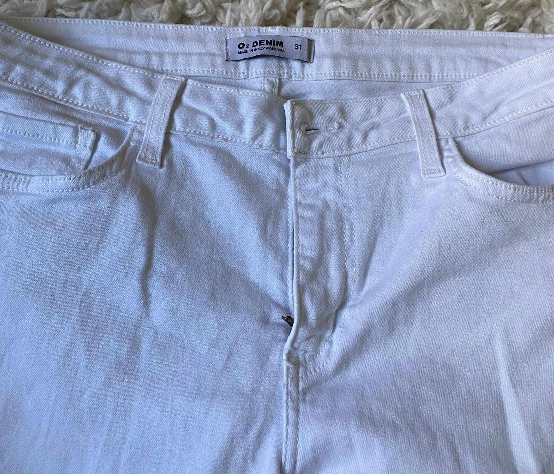 White Ripped Jeans - Image 3