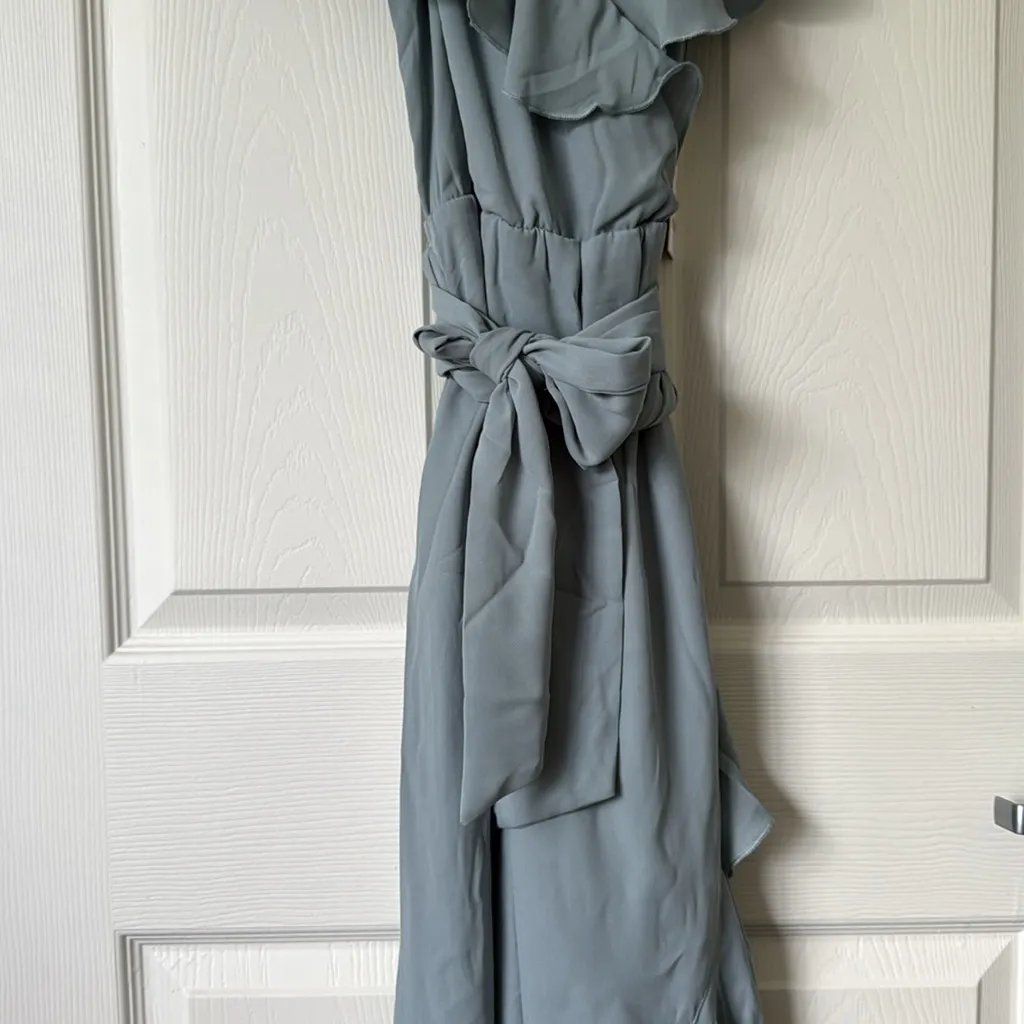 Show Me Your Mumu Jess Ruffle Midi Dress. - Image 5