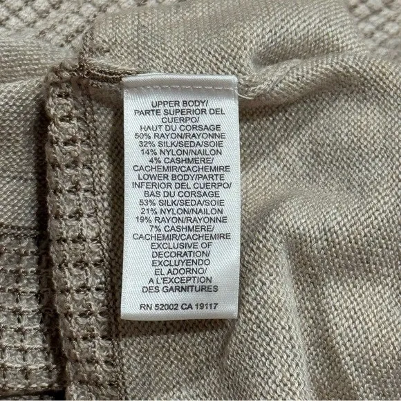 Sigrid Olsen Knit Granola Girl Cottagecore Coastal Tank Silk Cashmere Blend SP - Image 7