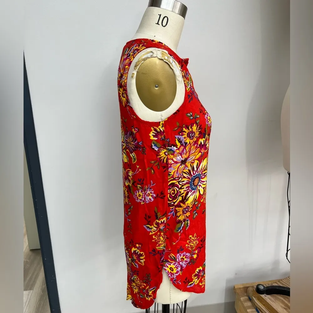 Beach Lunch Lounge Floral Tunic S - Image 4