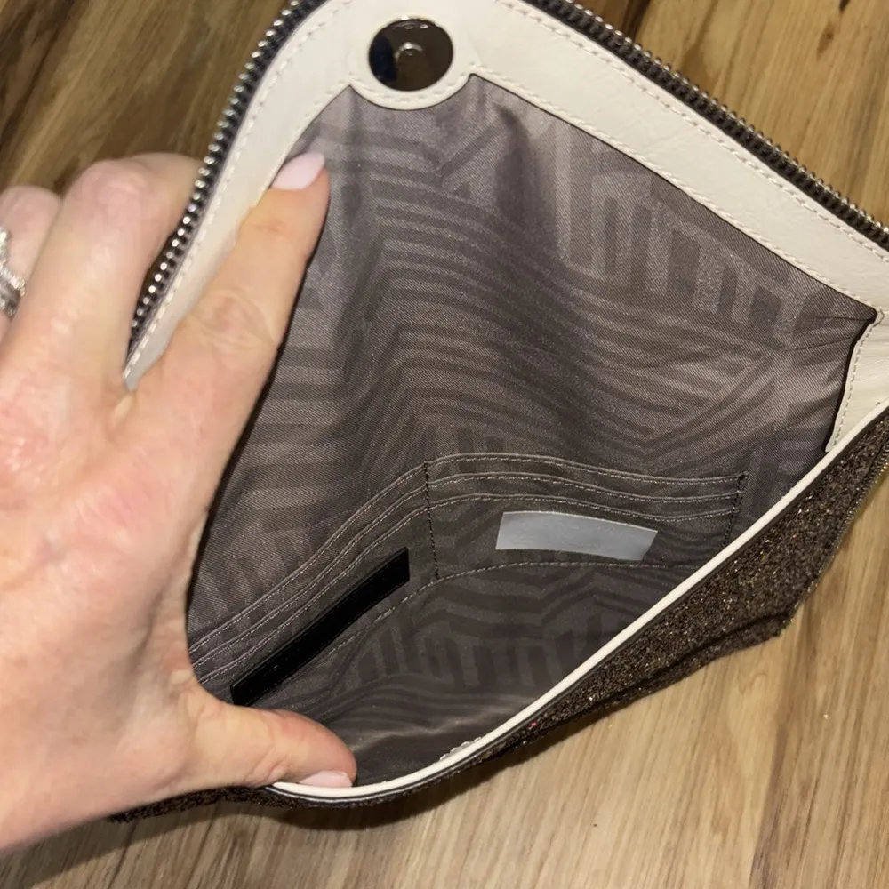 Rebecca Minkoff Leo Multicolor Glitter Clutch - Image 4