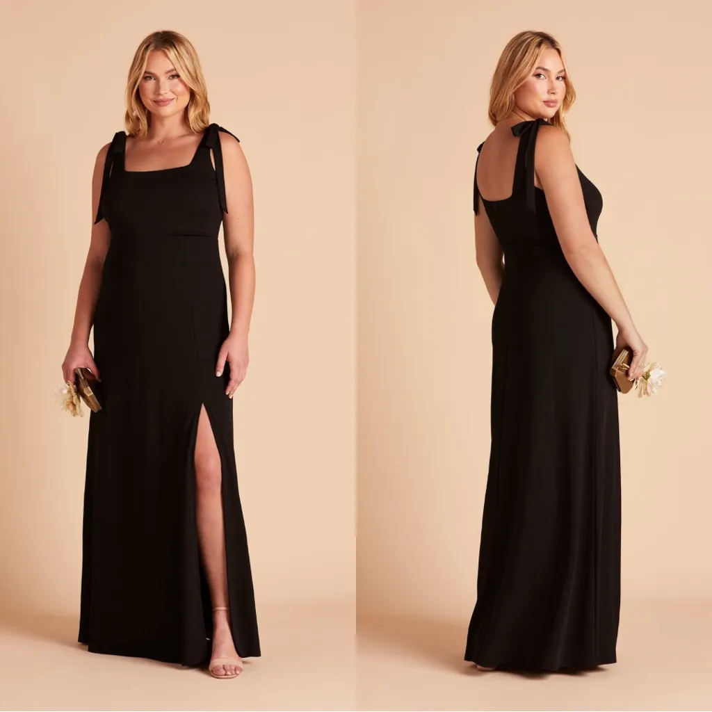 NWT Birdy Grey Alex Convertible Bridesmaid Dress Black 1X - Image 2