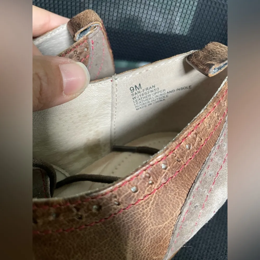 Jambu Women San fran Ankle Distressed Leather Boots shoes sz 9M - Image 7