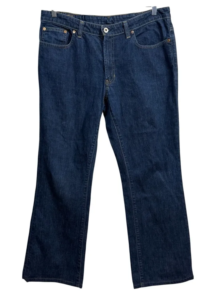 Polo Jeans Co Ralph Lauren Y2K Stretch RL Modern Bootcut Jeans Women’s Size 14 Blue - Image 1