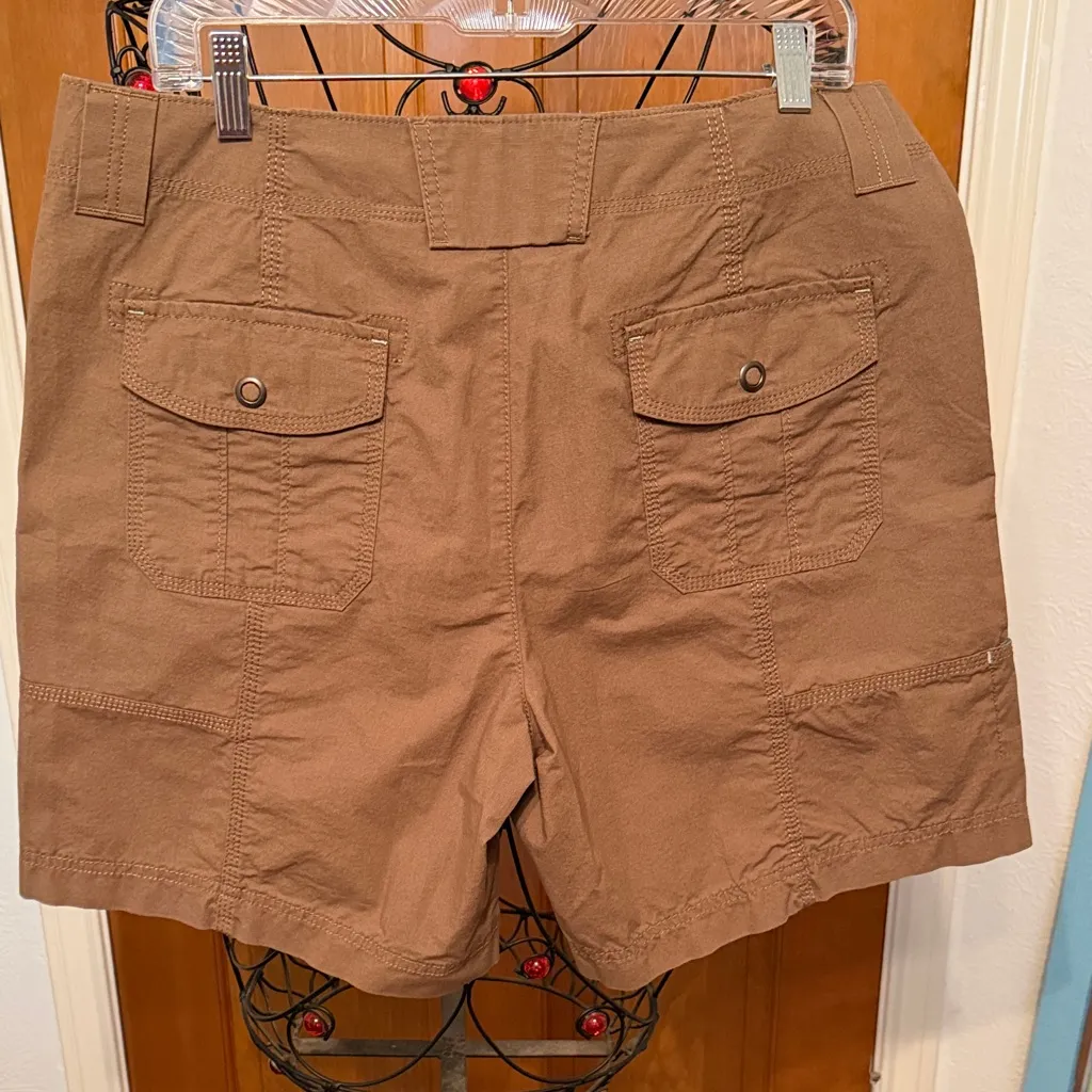 🥾🥾🥾bogoho 🥾🥾🥾Eddie Bauer Brown Outdoor Women’s Shorts-12 - Image 5