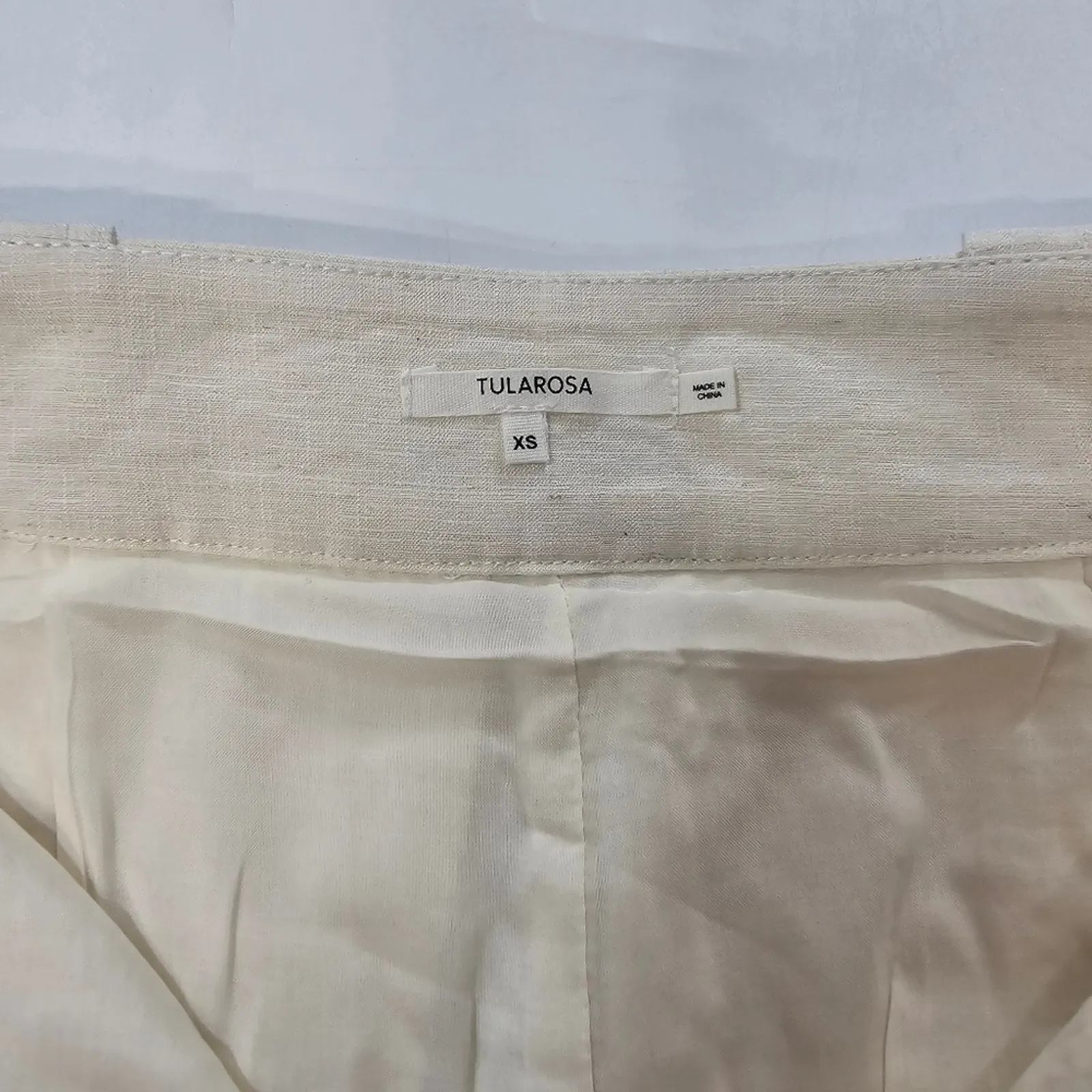 Tularosa Ames Short in Ivory XS - Image 7