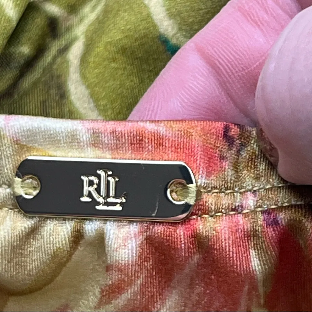 Lauren Ralph Lauren Women's Size 8 Printed‎ Halter Neck One Piece Swimsuit NWOT - Image 14