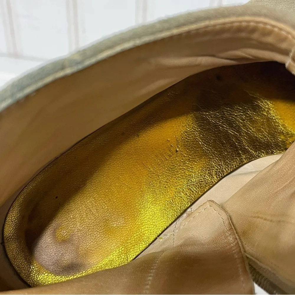 Zadig & Voltaire Molly Suede Wester Ankle boot Tan 377 - Image 14