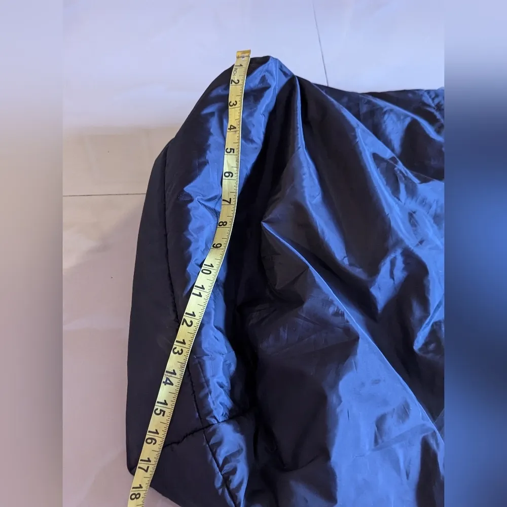 Victoria's Secret Extra Large Tote  black black and pink lightweight zipper - Image 8