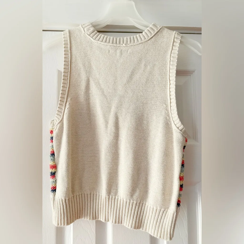 American Eagle Outfitters Multicolor Striped Tank Top Size Small Petite EUC‎ - Image 2