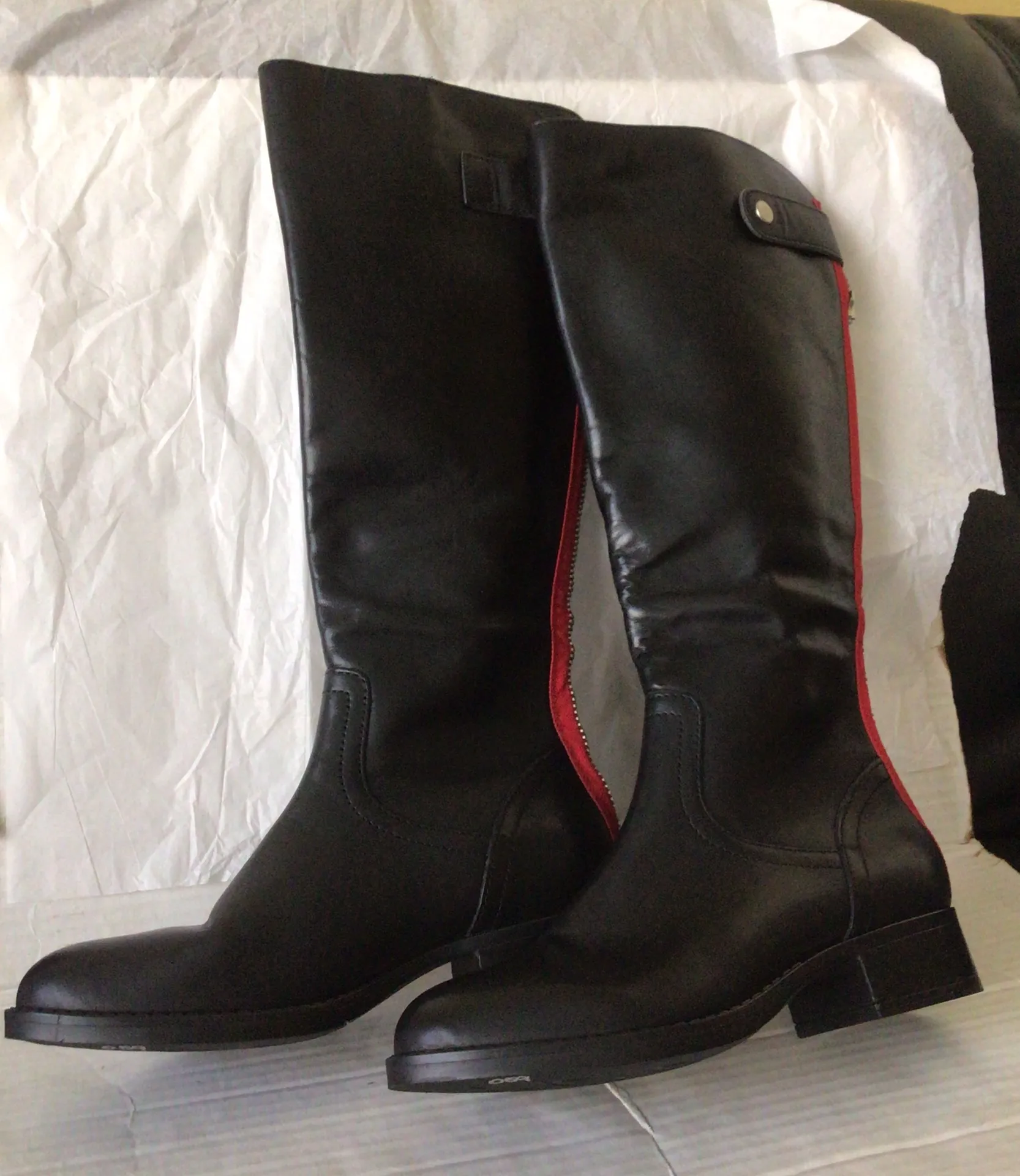 Steve Madden JOURNAL LEATHER BOOTS (Sz6.5) - Image 2