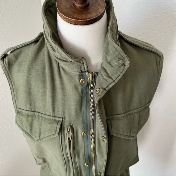 EUC NLST S/S14 Utility Green Jacket, S‎ - Image 8