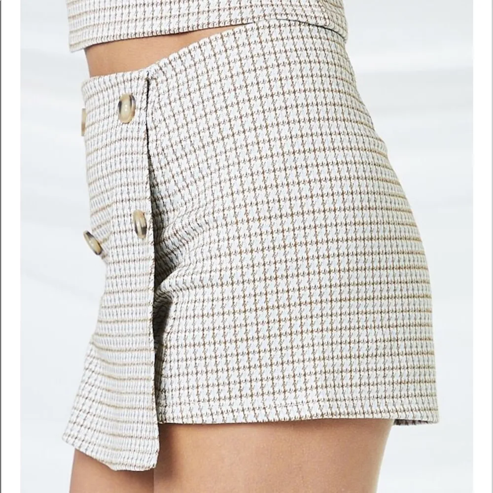 NWT Altar’d State Plaid Skort - Image 2