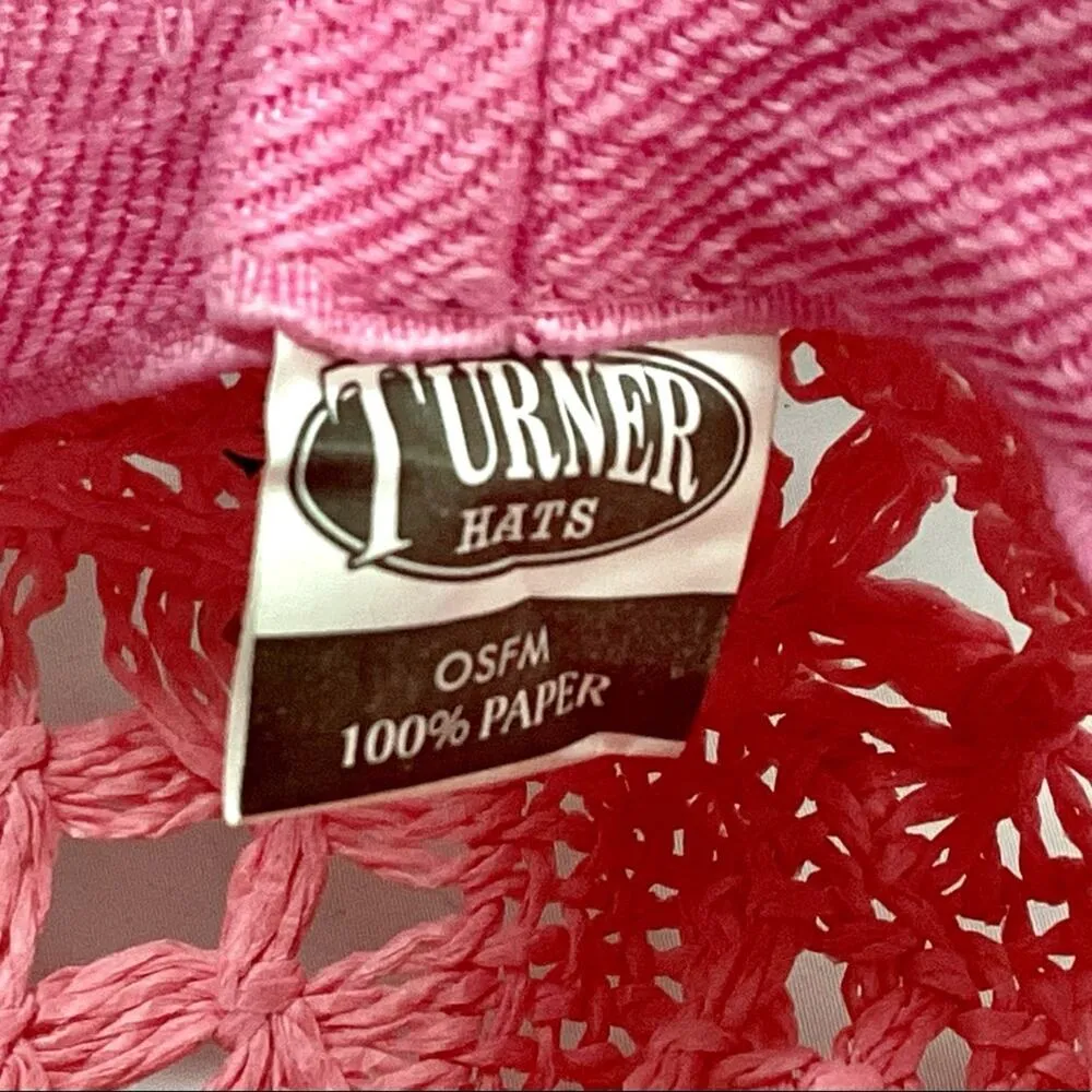 TURNER HAT COMPANY Cowgirl Hat Pink - Image 6