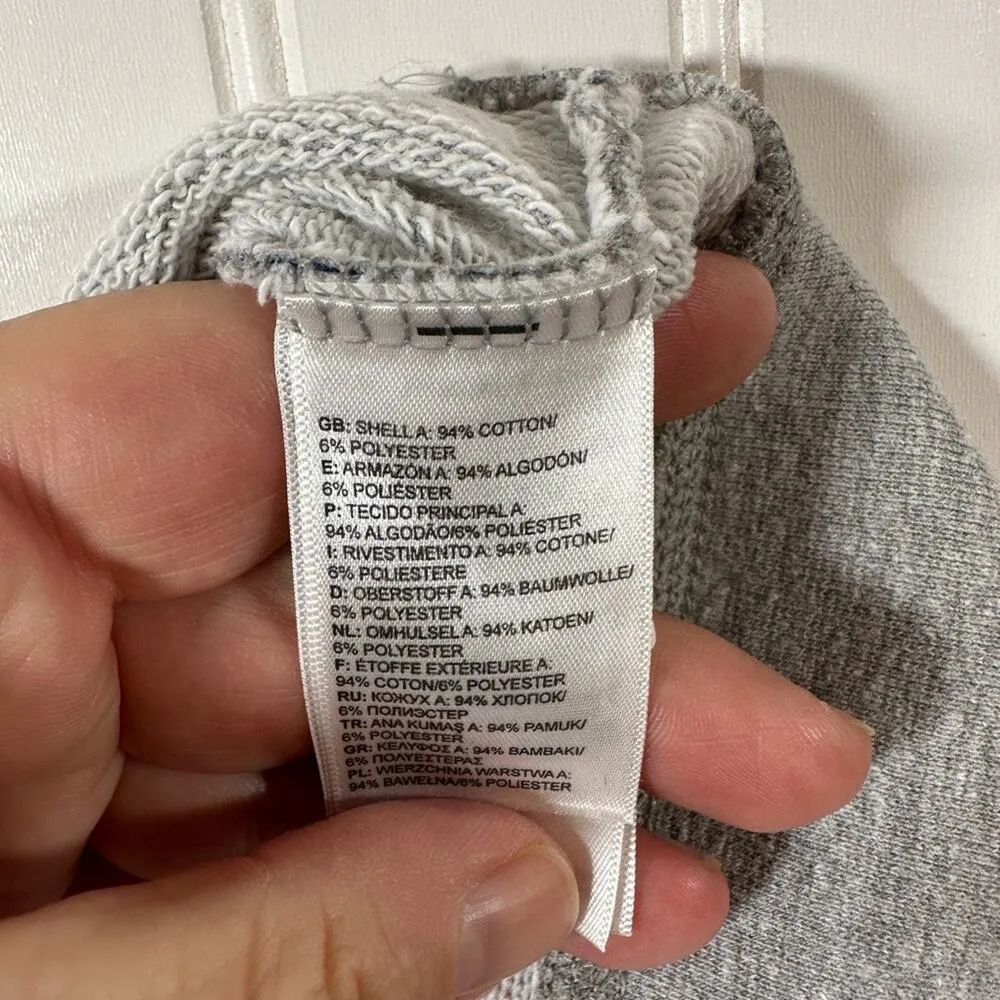 The North Face Grey and Blue Sweatshirt‎ size XS - Image 6